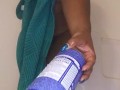 Ebony Bonnet sexy soapy pussy and tits product Test Dr. Bonner's Peppermint 18 in 1 soap in the Show