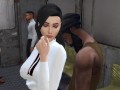 DDSims - Horny Slut Gets Fucked by Homeless Men - Sims 4