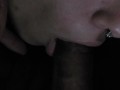 Teen Cyberslut slurps & swallows my Dick in Fetish Face Fucking