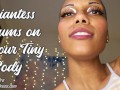 Giantess Cums on Your Tiny Body