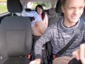 STOP THE CAR and EAT MY PUSSY!!! Licking and Pounding on the Back Seat - MrPussyLicking