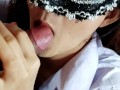 Blow job นักศึกษา อมโม๊ค เลีย ดูดควย น้ำแตกใส่หน้า แล้วอมต่อ cum mouth