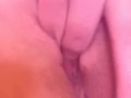 pleasing my wet pussy while smoking (low res)