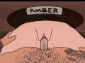 Amber's First Gloryhole (Animated Loop) - YourNightlyDesires