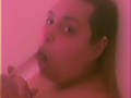 BBW Shower Dildo Blowjob