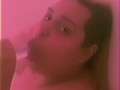 BBW Shower Dildo Blowjob
