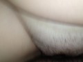 Stepsister wanted me to tease her with my cock and I accidentally cum in her