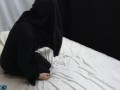 Horny nun takes it up the ass
