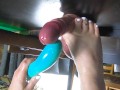 "The Milking Table" Cock massaged, foot rubbed, edged, spanked, oiled, vibrated and drained (CBT)