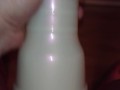 Fat hairy guy fucks Fleshlight