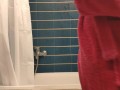 Nude Hotwife having a shower
