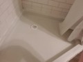 House sitting, made a mess in their bathroom 