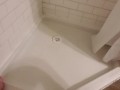 House sitting, made a mess in their bathroom 