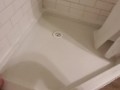 House sitting, made a mess in their bathroom 