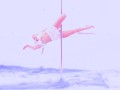 Soft Pole Dance Art by Bibi Babydoll - SFW