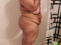 BBW Showers Then Masturbates
