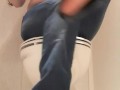 Getting naked for public piss 