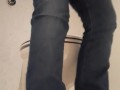 Getting naked for public piss 