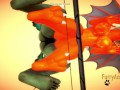 Pokemon Furry Hentai 3D Yiff - Charizard Girl is Ficked by Human Dragon