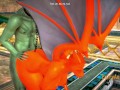 Pokemon Furry Hentai 3D Yiff - Charizard Girl is Ficked by Human Dragon