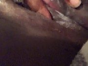 Stepdad makes me push out cream pie 