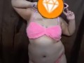 Pink babe dance masturbation