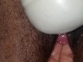 Fingering wet fat pussy