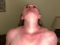 9 Months Pregnant Wife Gargle and Swallow Squirt in Cup