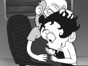 Betty Boop deepthroat old man