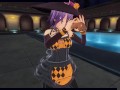 3D HENTAI POV Pumpkin girl jerking off your cock