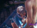 Frozen 3D Hentai - Elsa Handjob and Blowjob Cumming in her mouth