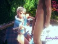 Frozen 3D Hentai - Elsa Handjob and Blowjob Cumming in her mouth