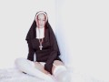 Horny Young Nun Plays with Herself - Non Nude Halloween 2020
