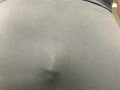 Feeling my brand new womens spandex leggings