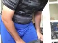 Feeling my brand new womens spandex leggings