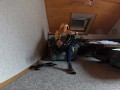 Doll dress up - Highheels - Silicone boobs - Skinny jeans