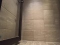 nice ass girl's peeing in luxury shower room