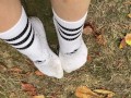 Dirty Socks Tease Knee High Socks Adidas Preview