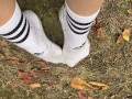 Dirty Socks Tease Knee High Socks Adidas Preview