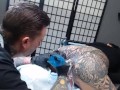 Darcy Diamond Gets Asshole Tattooed by Trevor Whelen for 4.5 Hours (25mins TL) - Infected by Sickick