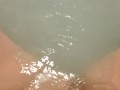 Quick piss in the bath