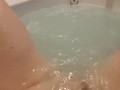 Quick piss in the bath
