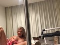 Hot Aussie MILF Crissy Lee Bates shows her perfect breasts and tight pink pussy