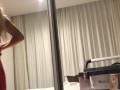 Hot Aussie MILF Crissy Lee Bates shows her perfect breasts and tight pink pussy
