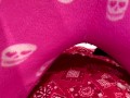 Girl wetting pajamas in bed