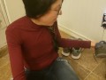Pissy Jeans and Sockless Shoe Fetish