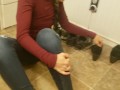 Pissy Jeans and Sockless Shoe Fetish