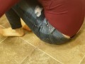 Pissy Jeans and Sockless Shoe Fetish