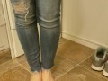Pissy Jeans and Sockless Shoe Fetish