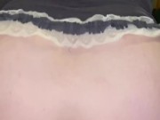 Squirting after riding my favorite toy 